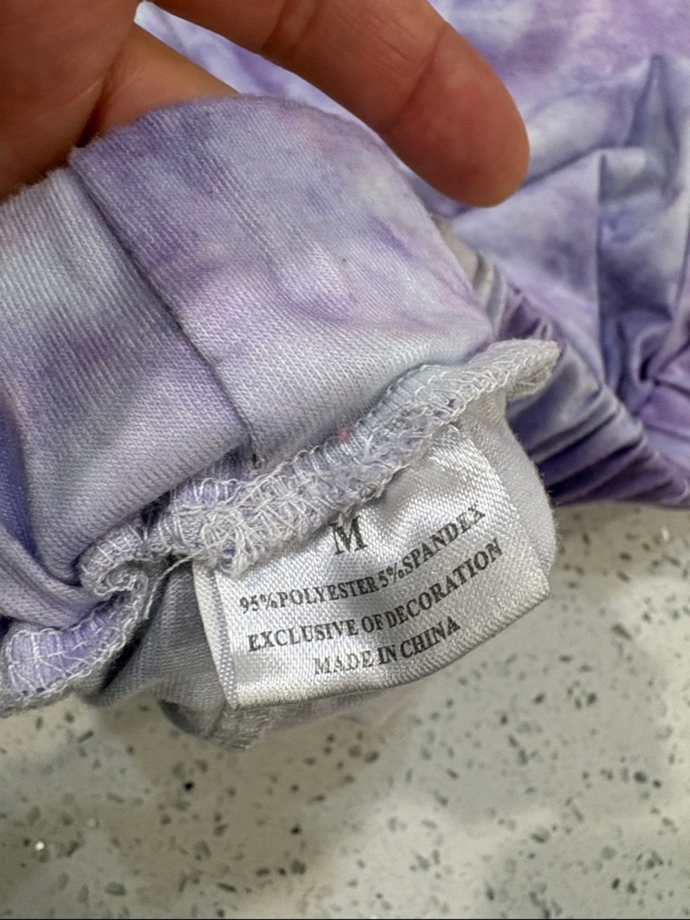 Women’s boutique Purple Tie-Dye Butterfly lounge Set size med - Picture 7 of 7